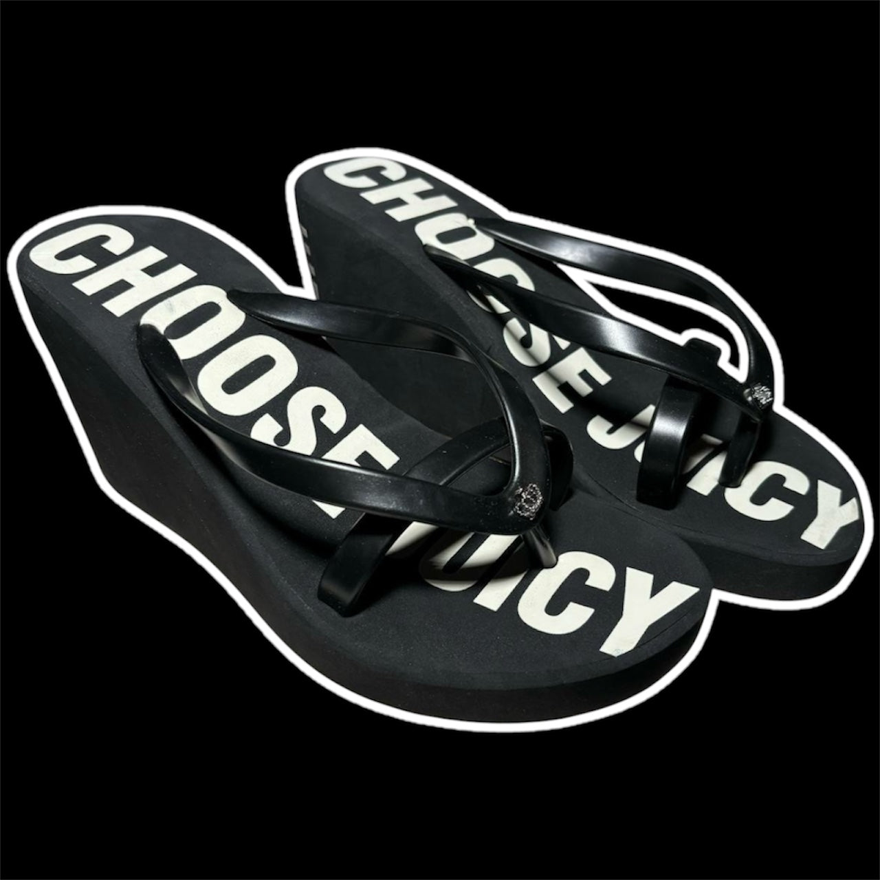 Y2K Juicy Couture Deadstock Chunky Wedges