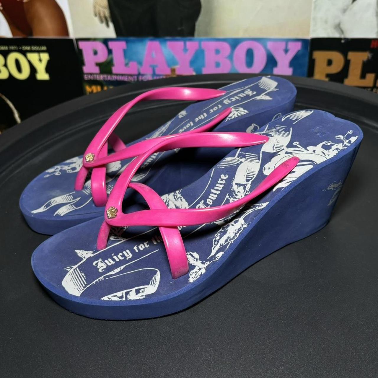 Y2K Juicy Couture Deadstock Chunky Wedges