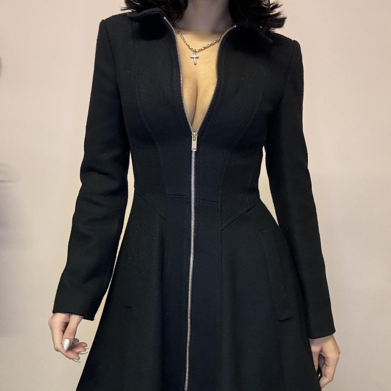 Late 90s- Early Y2k fitted trench coat