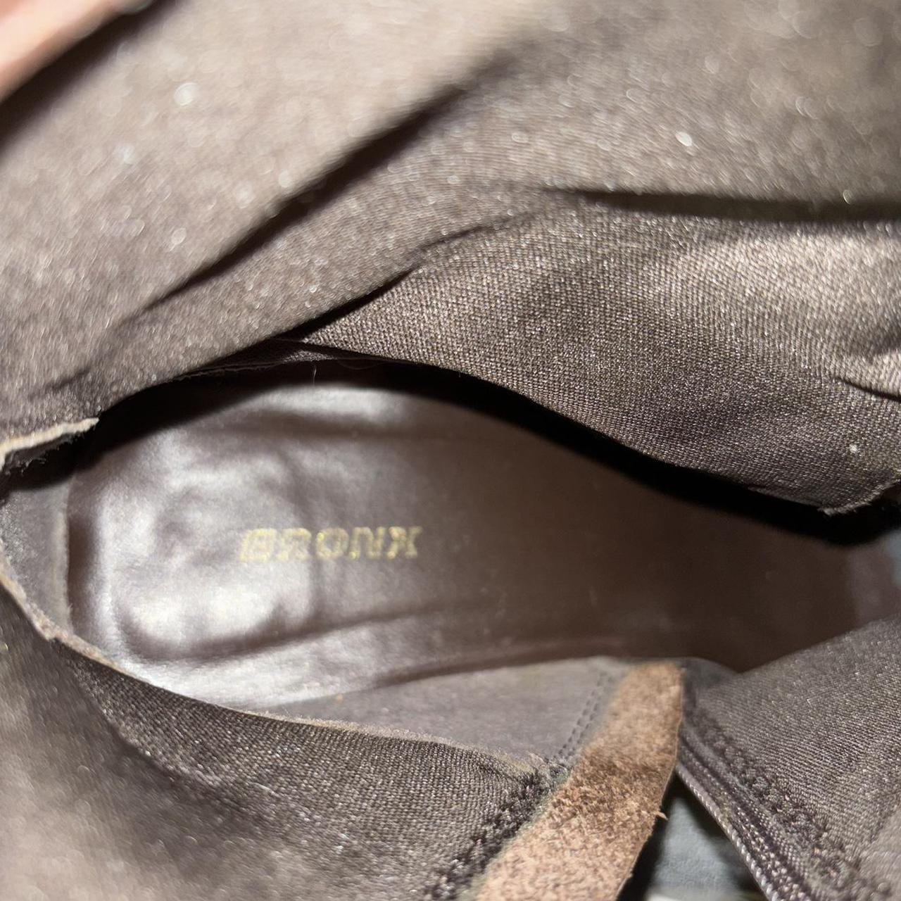 Vintage y2k leather ankle boots by Bronx