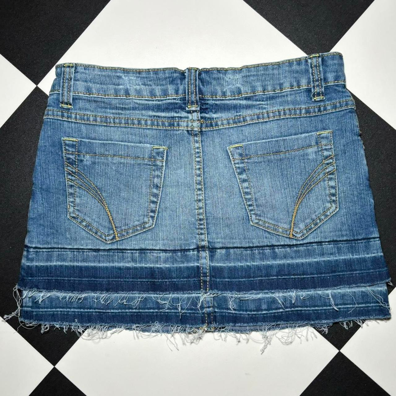 Vintage Y2k Denim Mini Skirt