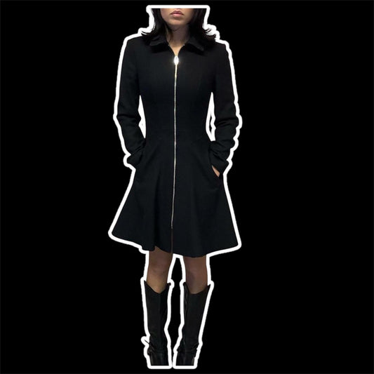 Late 90s- Early Y2k fitted trench coat
