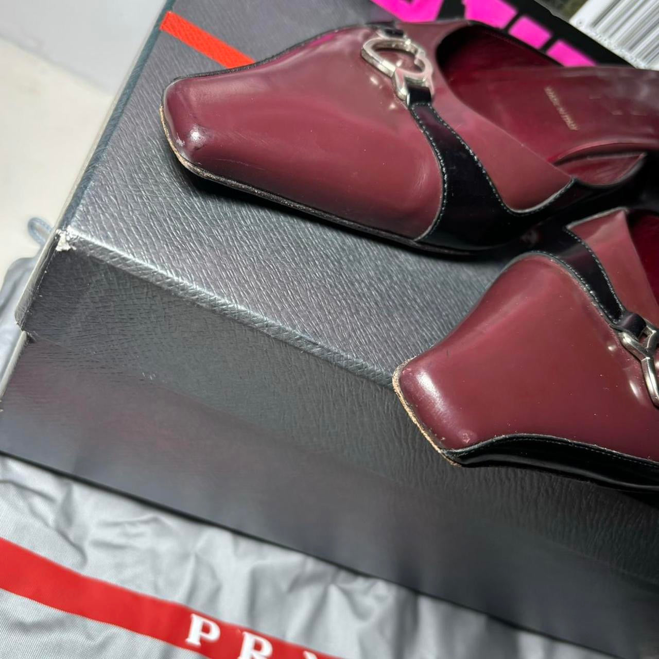 Vintage Y2k Prada Kitten Heels