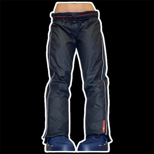 Prada Sport Straight Leg Nylon Pants