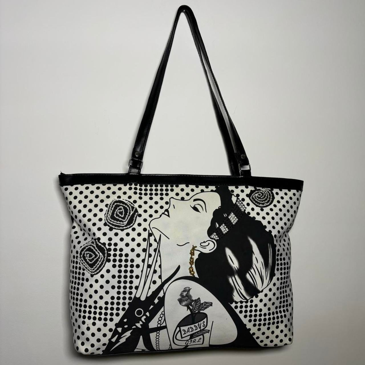 Vintage Y2k Pop Art Shoulder Bag