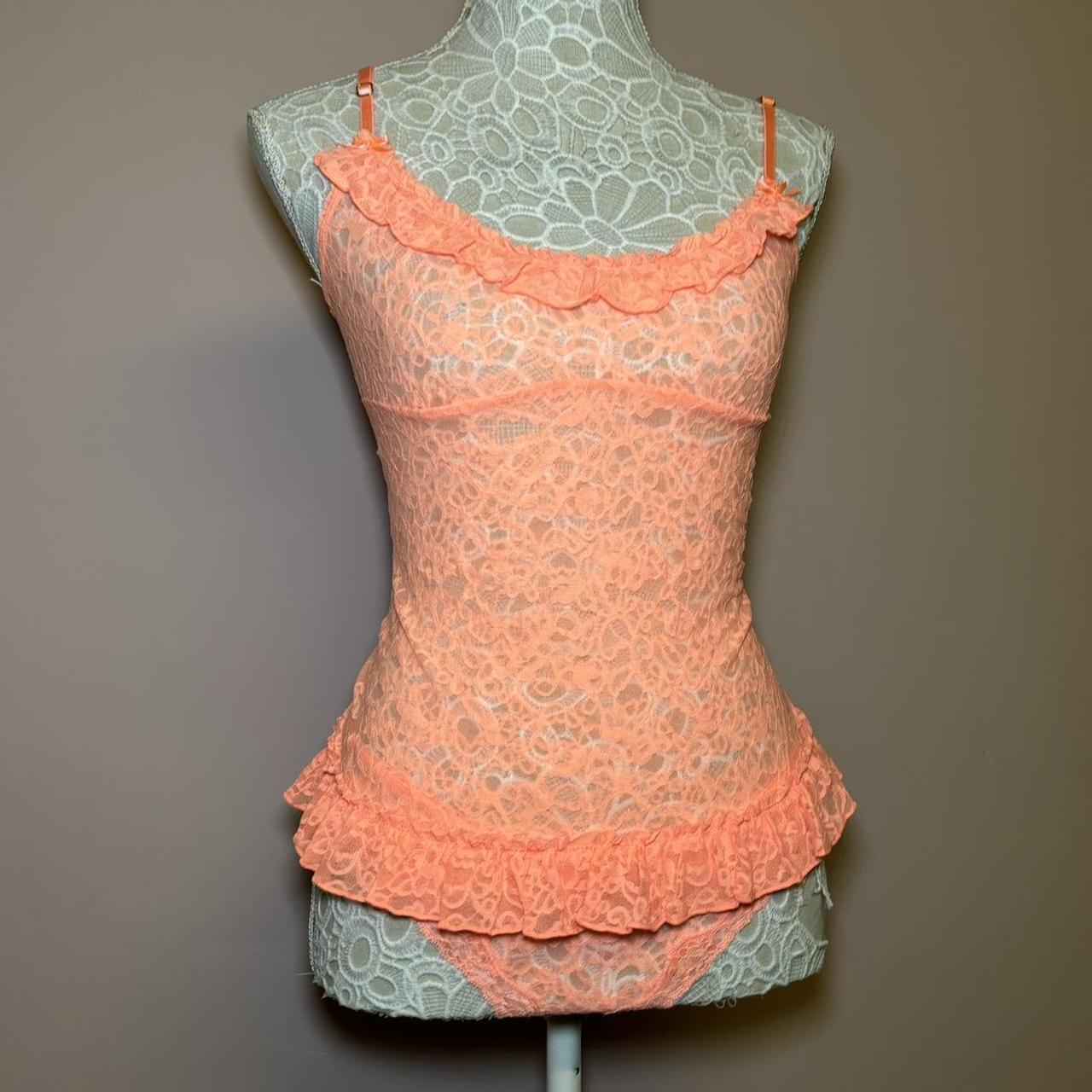 Vintage Y2k Victoria’s Secret 2piece Lacy Lingerie Set