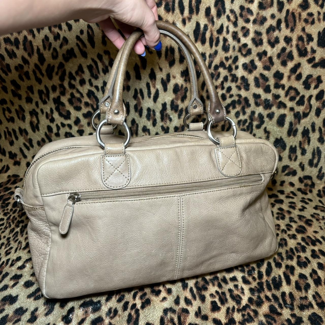 vintage y2k leather shoulder bag by picard*
