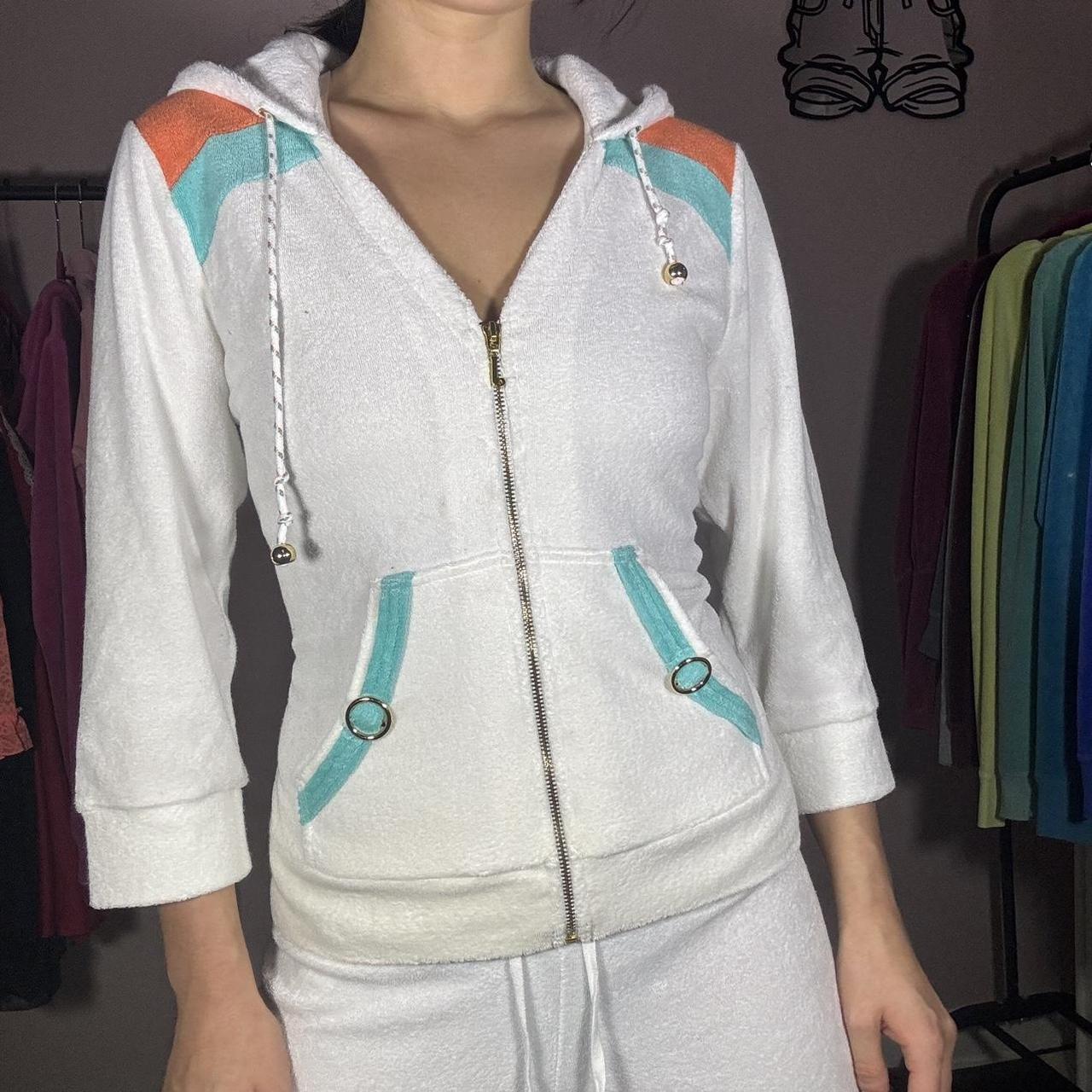 Vintage Y2k white Juicy Couture tracksuit
