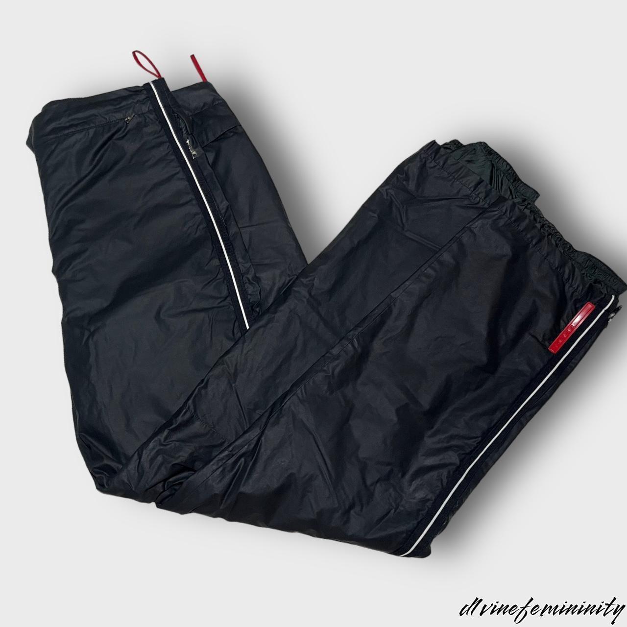 Prada Sport Straight Leg Nylon Pants