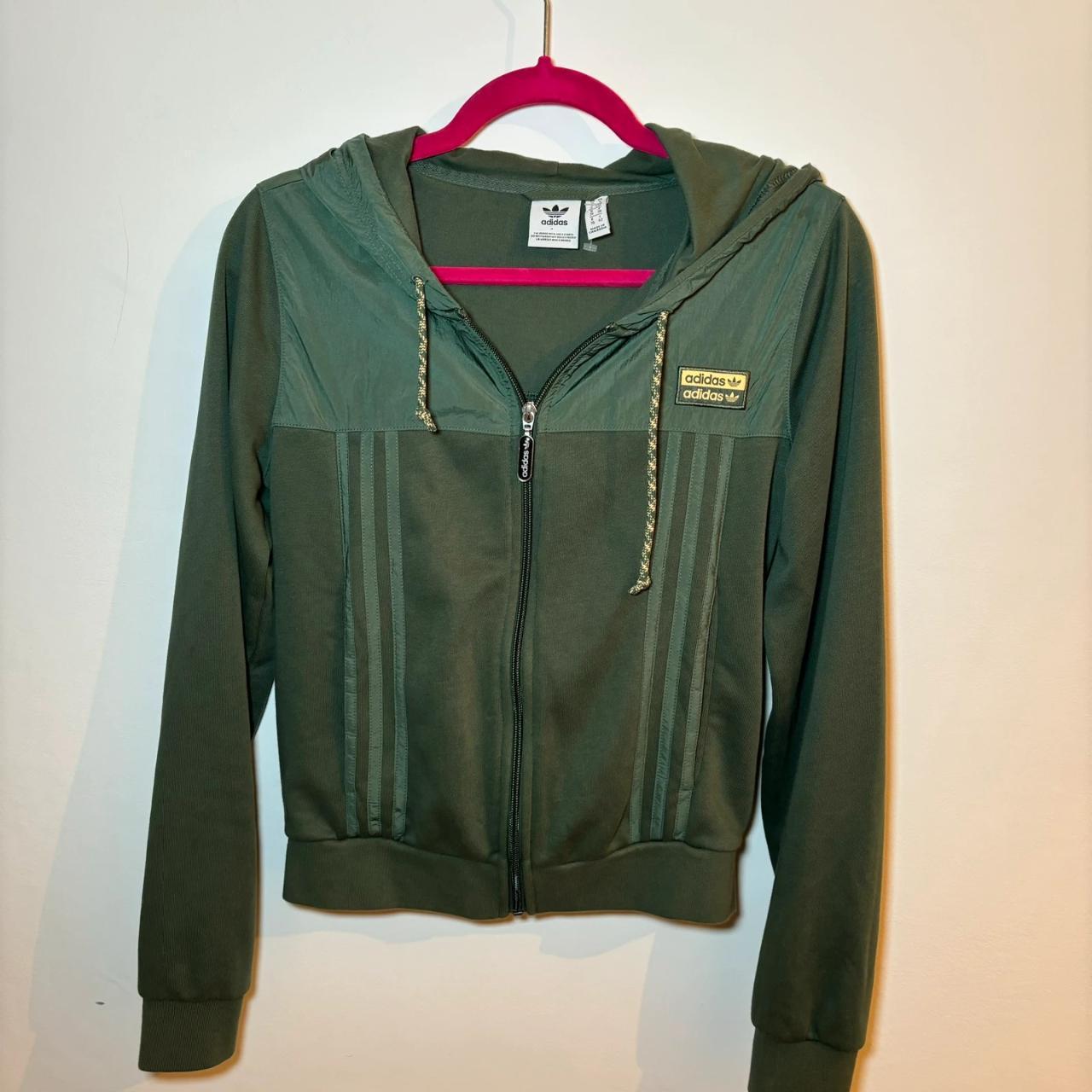 Y2K khaki Adidas jacket