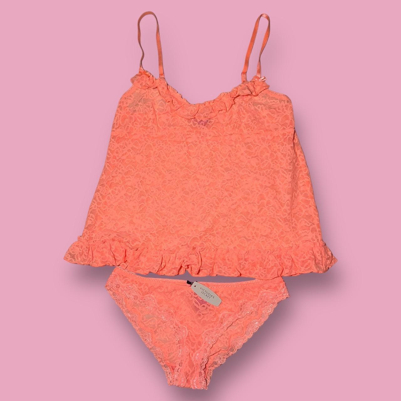 Vintage Y2k Victoria’s Secret 2piece Lacy Lingerie Set