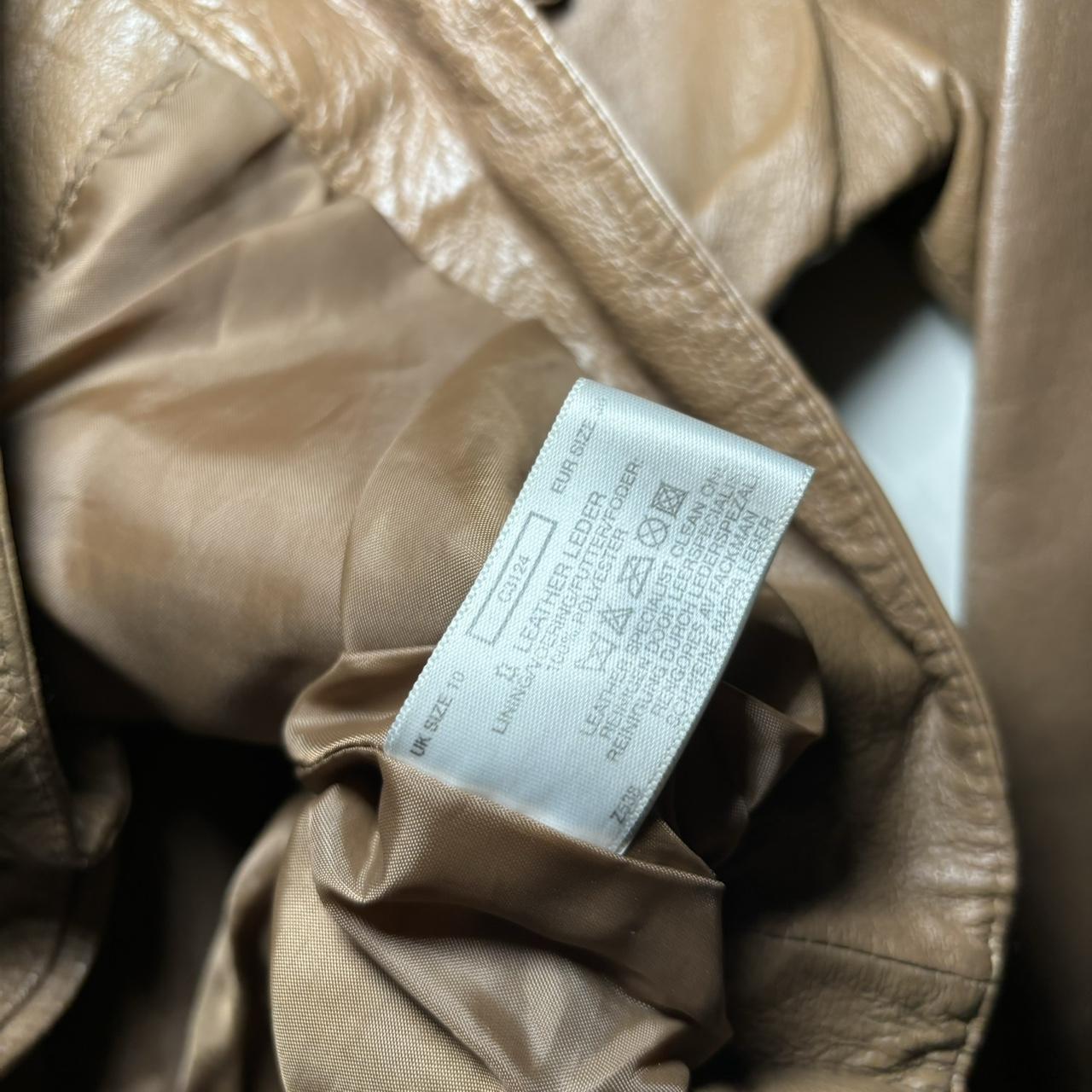 Vintage y2k brown leather jacket by For Women