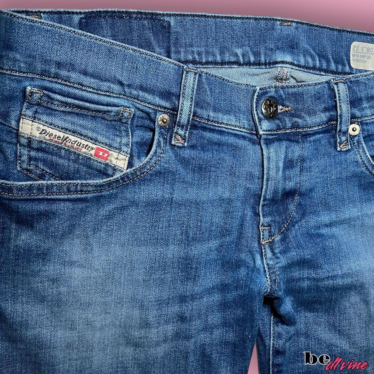 Vintage Y2k Low Rise Jeans by Diesel