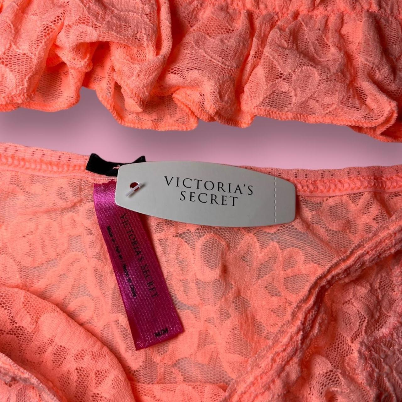 Vintage Y2k Victoria’s Secret 2piece Lacy Lingerie Set