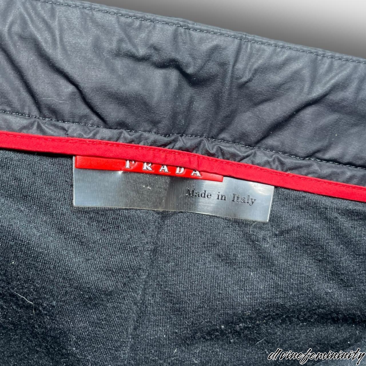 Prada Sport Straight Leg Nylon Pants